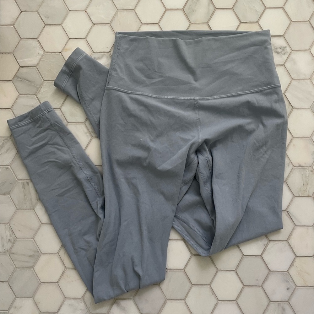 Light Blue Lululemon 28” Align Leggings size 4
